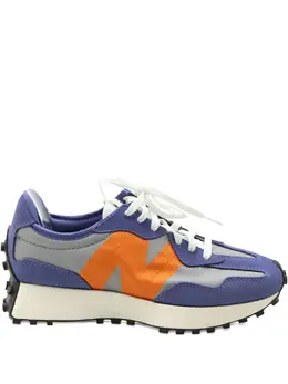 New Balance: Голубые кроссовки  327