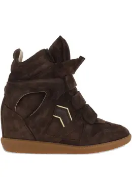 ISABEL MARANT: Коричневые кроссовки 