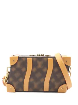 Louis Vuitton Pre-Owned: Коричневая сумка через плечо 