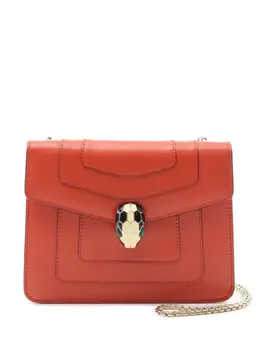 Bvlgari Pre-Owned: Оранжевая сумка через плечо 