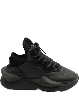 Y-3: Чёрные кроссовки  Kaiwa