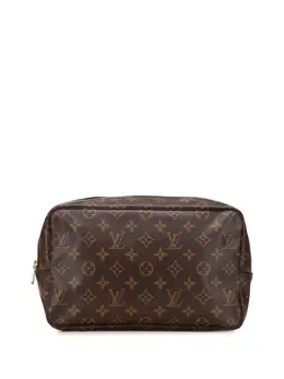 Louis Vuitton Pre-Owned: Коричневый клатч 
