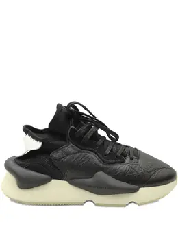 Y-3: Чёрные кроссовки  Kaiwa