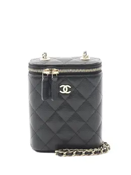 CHANEL Pre-Owned: Чёрная сумка 