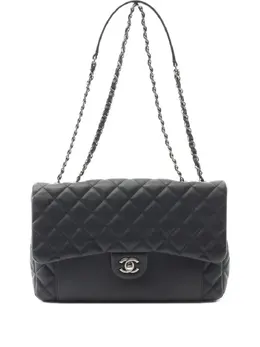 CHANEL Pre-Owned: Чёрная сумка 