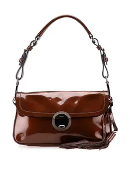 Prada Pre-Owned: Коричневая сумка 