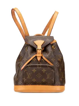 Louis Vuitton Pre-Owned: Коричневый рюкзак 