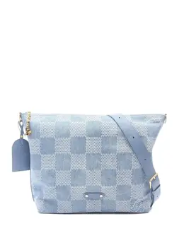 Louis Vuitton Pre-Owned: Светлая сумка через плечо 