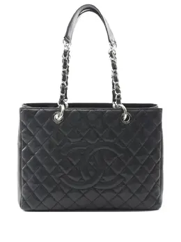 CHANEL Pre-Owned: Чёрная сумка 