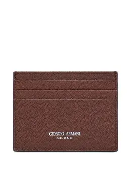 Giorgio Armani: Коричневый картхолдер 