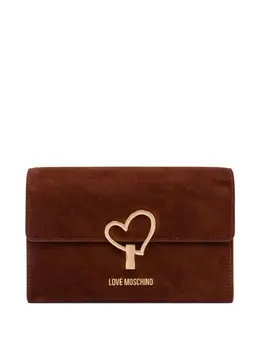 Love Moschino: Коричневая сумка 