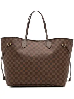 Louis Vuitton Pre-Owned: Коричневая сумка-шоппер 