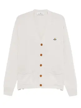 Vivienne Westwood: Белый кардиган  Orb