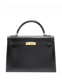 Hermès Pre-Owned: Чёрная сумка 