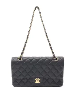CHANEL Pre-Owned: Чёрная сумка 