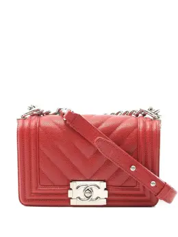 CHANEL Pre-Owned: Красная сумка 