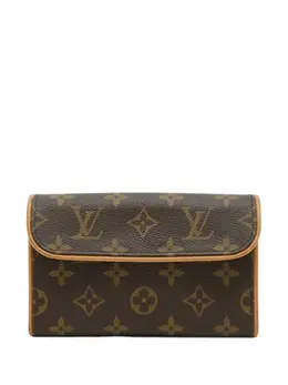 Louis Vuitton Pre-Owned: Коричневая поясная сумка 