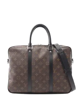 Louis Vuitton Pre-Owned: Коричневая сумка 
