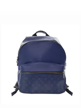 Louis Vuitton Pre-Owned: Голубой рюкзак 