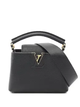 Louis Vuitton Pre-Owned: Чёрная сумка 