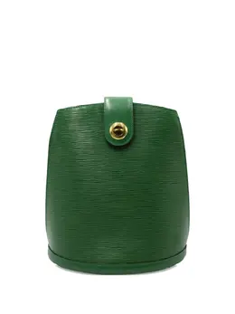 Louis Vuitton Pre-Owned: Зелёная сумка 
