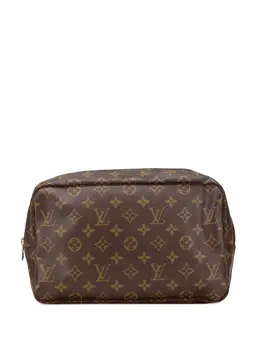 Louis Vuitton Pre-Owned: Коричневый клатч 