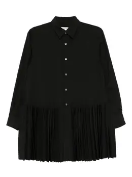 Comme Des Garçons: Плиссированная рубашка 