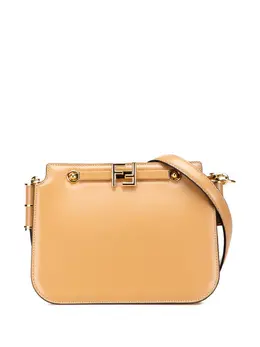 Fendi Pre-Owned: Коричневая сумка через плечо 