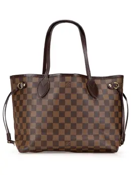 Louis Vuitton Pre-Owned: Коричневая сумка-шоппер 
