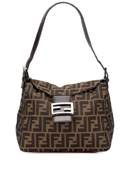 Fendi Pre-Owned: Коричневая сумка 