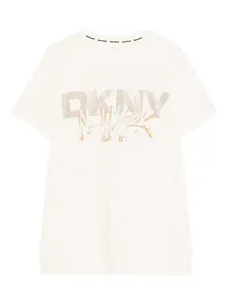 DKNY: Футболка с принтом 