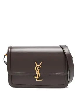 Saint Laurent: Коричневая сумка  Solferino