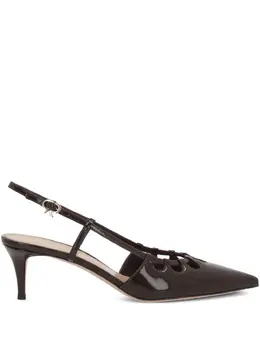 Gianvito Rossi: Тёмные туфли 