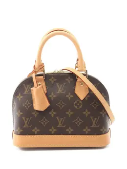 Louis Vuitton Pre-Owned: Коричневая сумка 