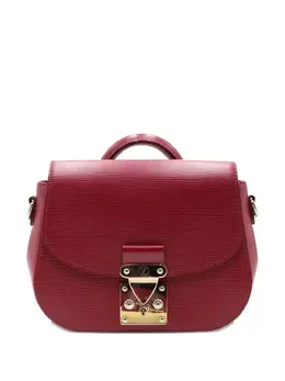 Louis Vuitton Pre-Owned: Тёмная сумка 