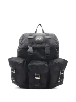 Gucci Pre-Owned: Чёрный рюкзак 