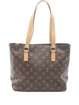 Louis Vuitton Pre-Owned: Коричневая сумка-шоппер 
