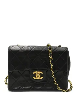 CHANEL Pre-Owned: Чёрная сумка 