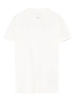 Y-3: Футболка с коротким рукавом 