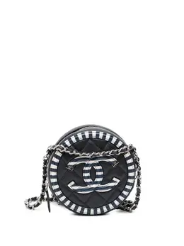 CHANEL Pre-Owned: Сумка через плечо в полоску 