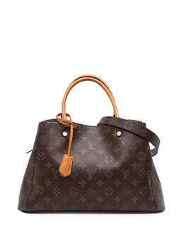 Louis Vuitton Pre-Owned: Коричневая сумка 