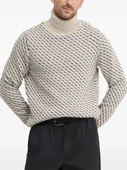 Barbour: Белый свитер 