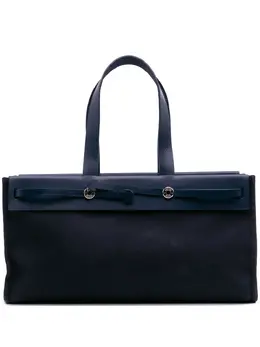 Hermès Pre-Owned: Голубая сумка-шоппер 