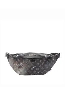 Louis Vuitton Pre-Owned: Чёрная поясная сумка 