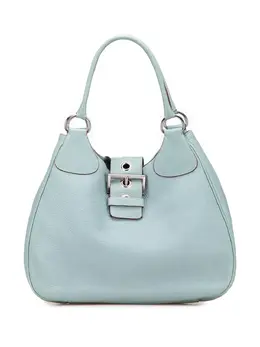Prada Pre-Owned: Голубая сумка 