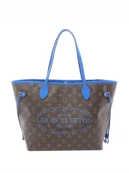 Louis Vuitton Pre-Owned: Коричневая сумка-шоппер 