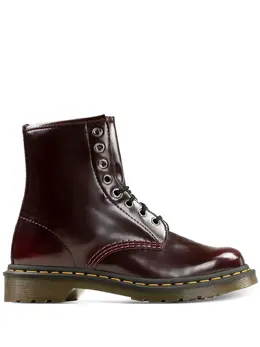 Dr. Martens: Бордовые ботинки  1460