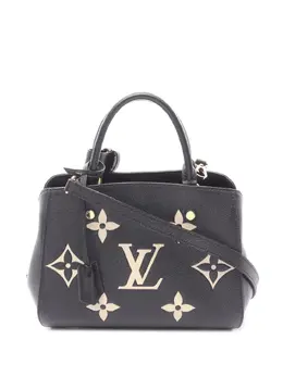 Louis Vuitton Pre-Owned: Двухцветная сумка 