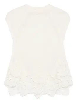 Ermanno Scervino: Кружевное топ 