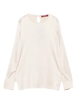 Max Mara: Блуза с длинным рукавом 